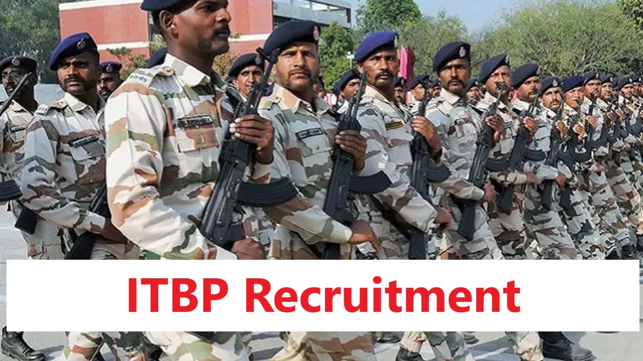 itbp recruitment